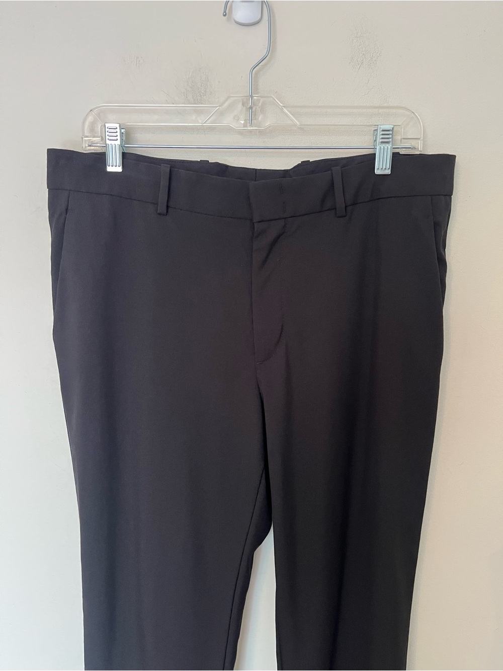 COS 100% Wool Tailored Dress Pants Black Career Office 36R The Boys - Picture 4 of 13